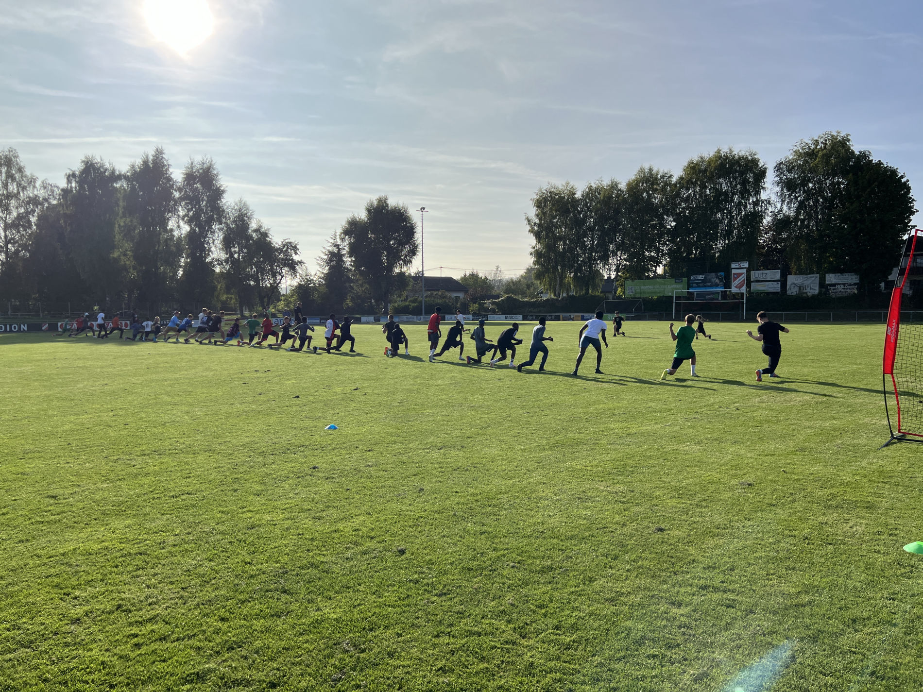 Botswana Austauschschüler bei den Herrenberg RAPTORS