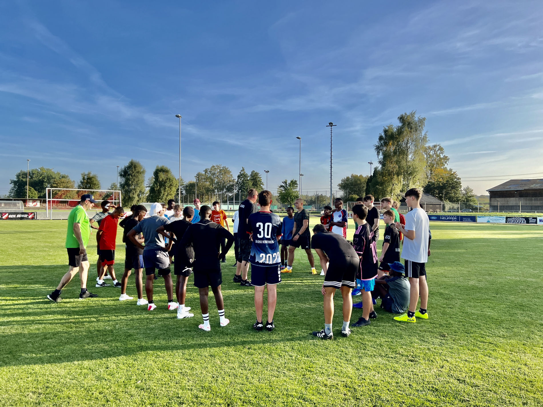 Botswana Austauschschüler bei den Herrenberg RAPTORS