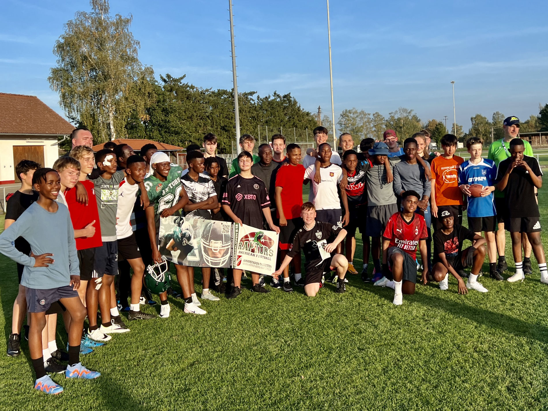 Botswana Austauschschüler bei den Herrenberg RAPTORS