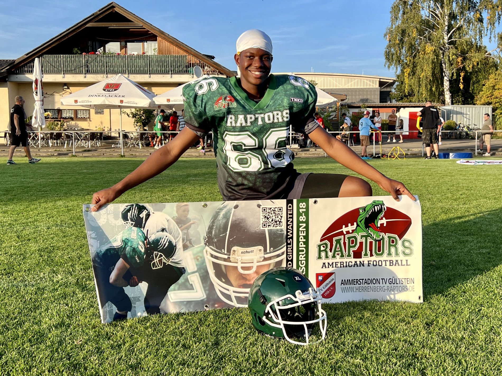 Botswana Austauschschüler bei den Herrenberg RAPTORS