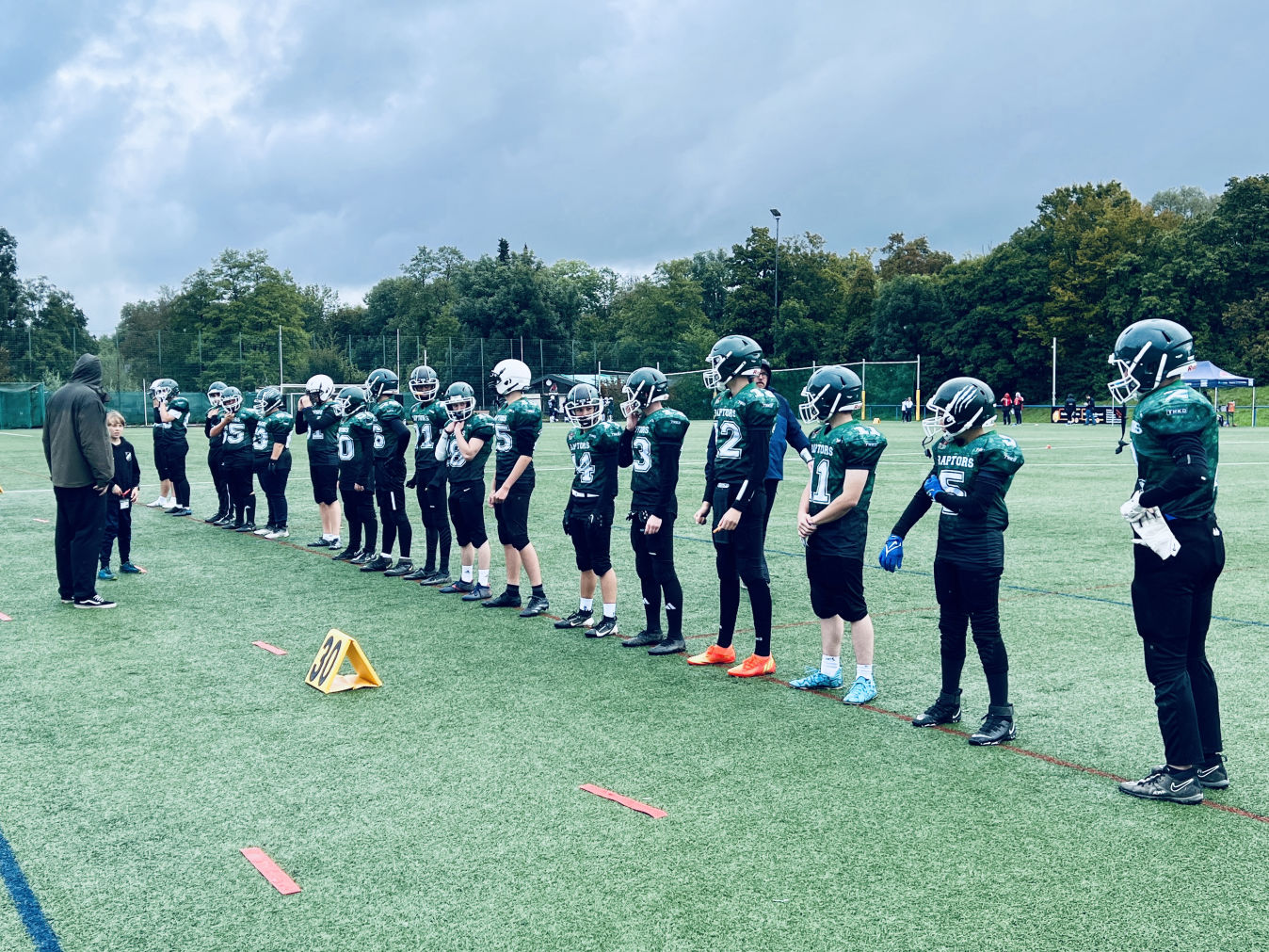 Botswana Austauschschüler bei den Herrenberg RAPTORS