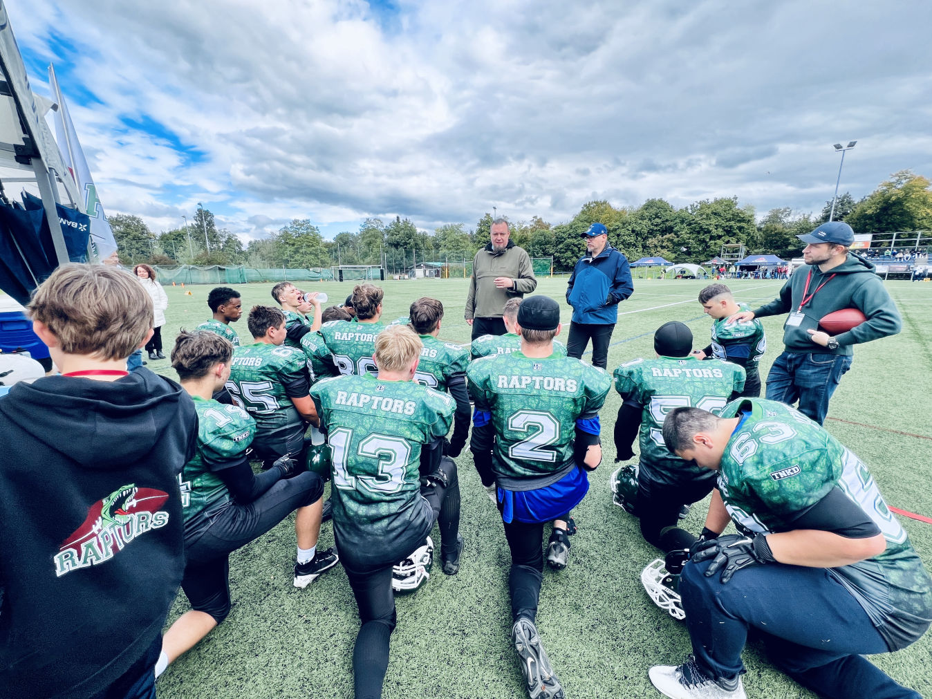 Botswana Austauschschüler bei den Herrenberg RAPTORS